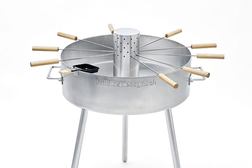 Buffalo Spiessgrill Crew P14– 3 mm Chromstahl – Made for Legends